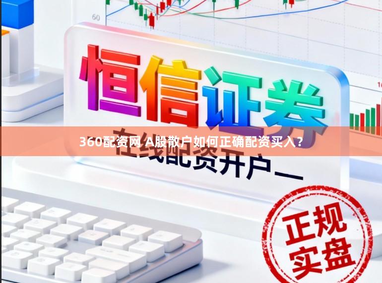 360配资网 A股散户如何正确配资买入？