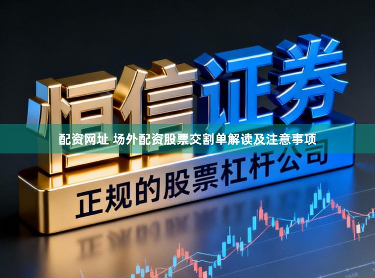 配资网址 场外配资股票交割单解读及注意事项