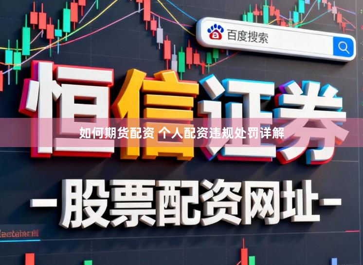 如何期货配资 个人配资违规处罚详解